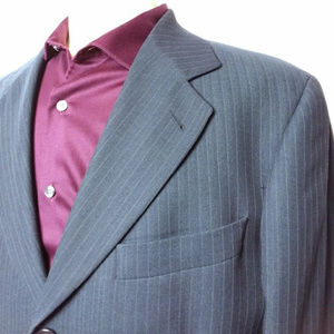 Hugo Boss Sports Coat Jacket Herringbone Weave 40L